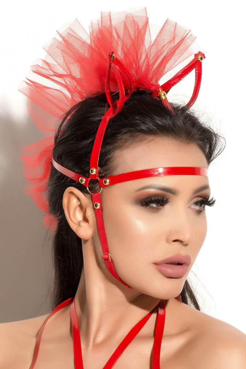 rote Kopfmaske MK 18 von MeSeduce rote Kopfmaske MK 18 von MeSeduce